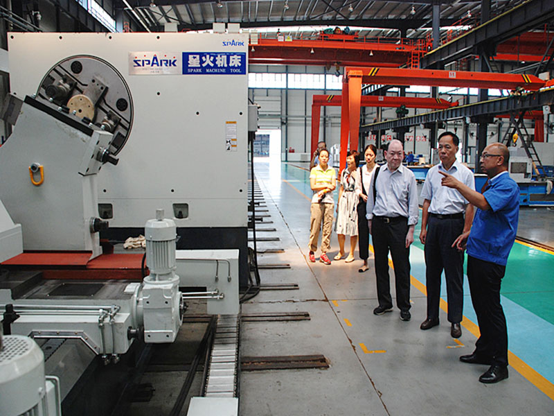 廣東省有色金屬行業(yè)協(xié)會來星火機床公司參觀考察 廣東省有色金屬行業(yè)協(xié)會來星火機床公司參觀考察