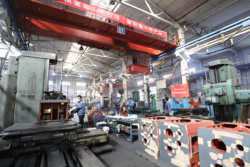 星火機床機械制造公司復(fù)工復(fù)產(chǎn)紀實