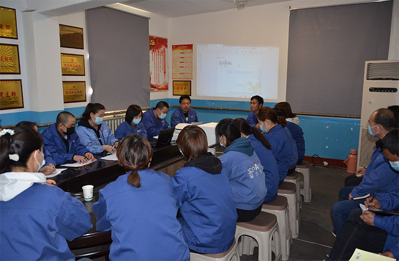 星火機床鑄造公司組織開展職工培訓(xùn)