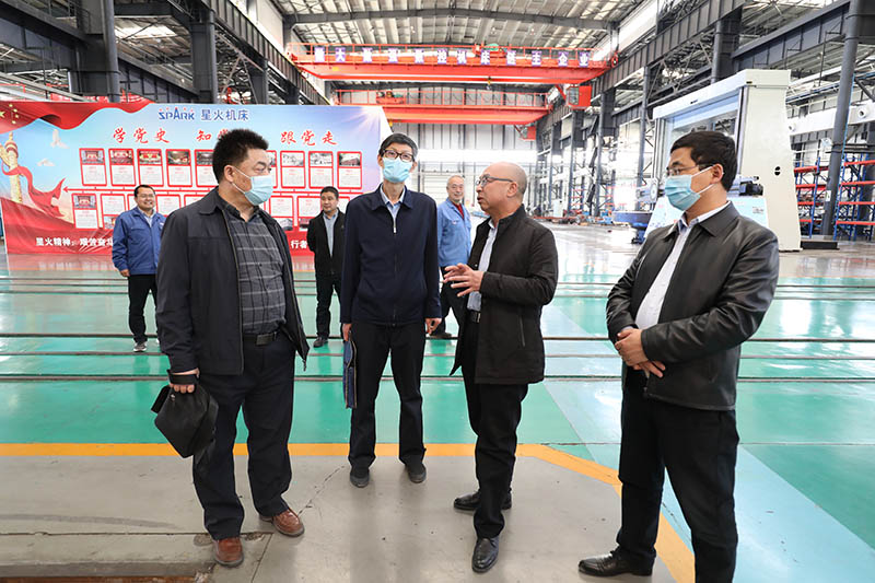 甘肅省工信廳肯定星火機(jī)床公司“一帶一路”拓展平臺(tái)企業(yè)作用