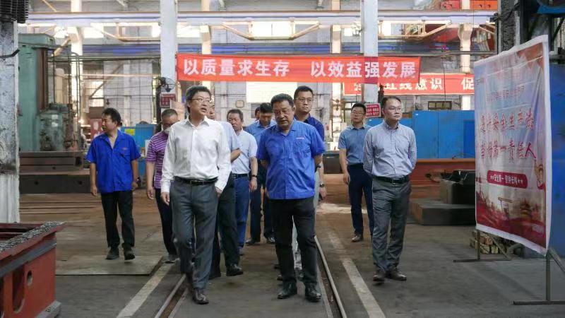 中信證券、嘉源律師事務所及大信會計師事務所一行領導來星火機床公司調(diào)研考察