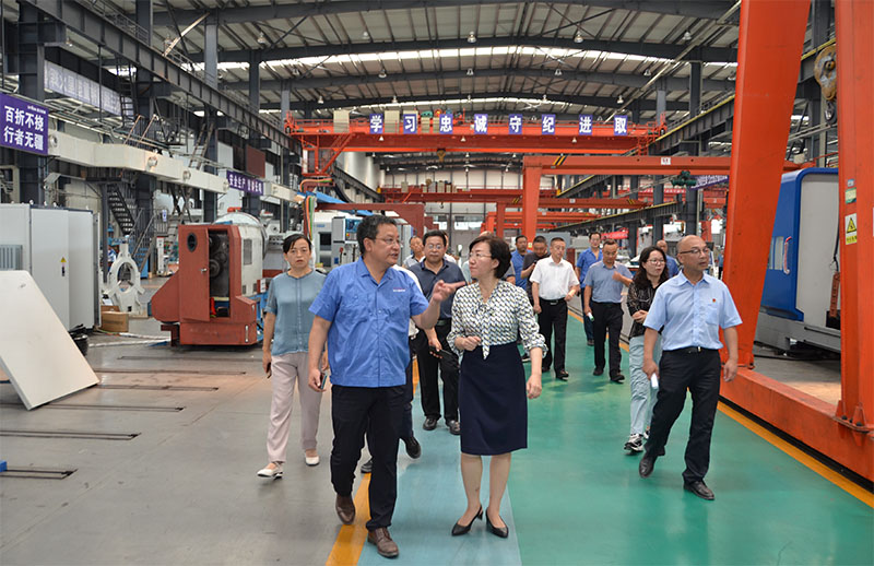 市委常委、紀委書記王洋一行來星火機床公司調(diào)研